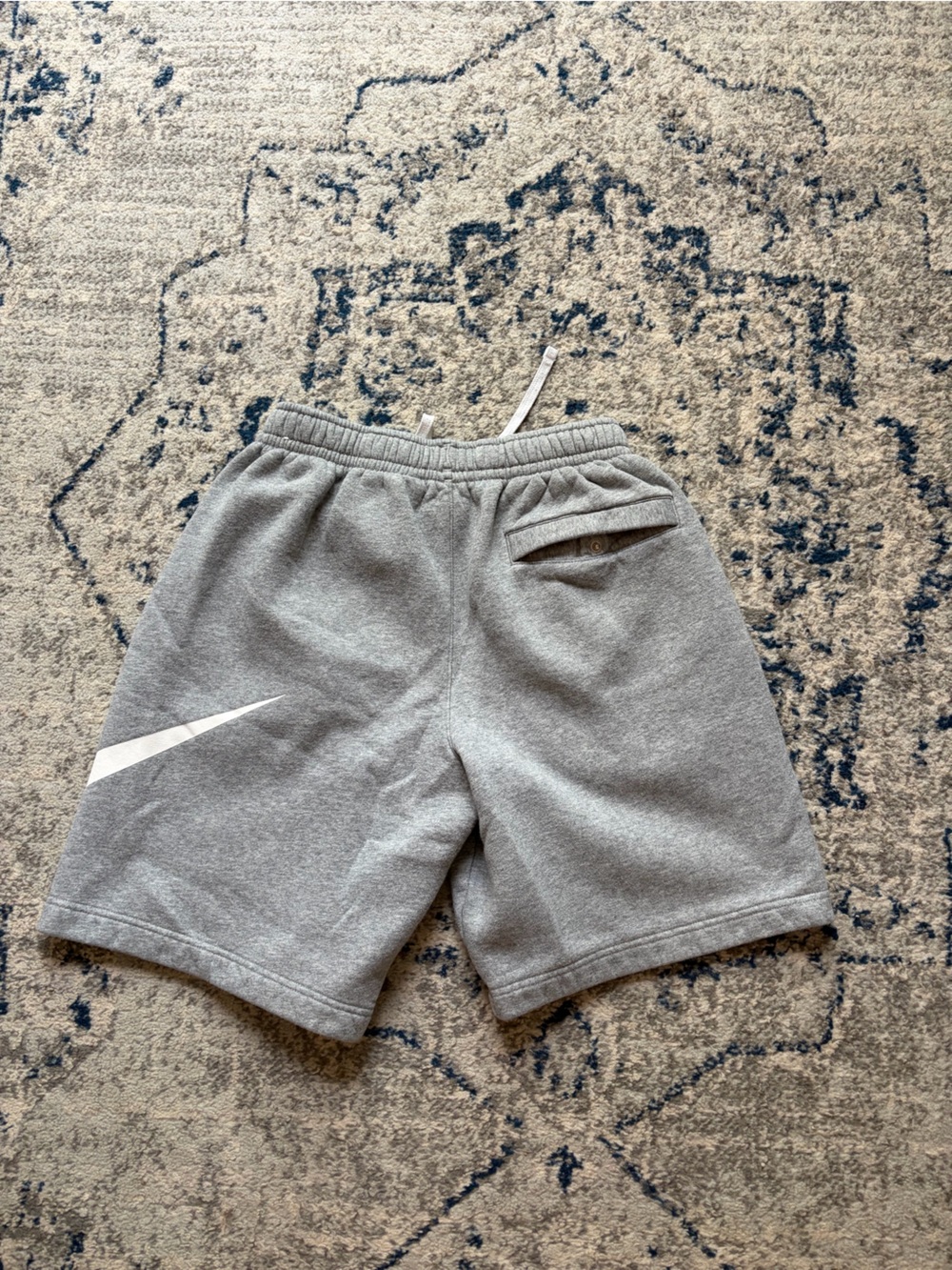 Nike Gray Youth Athletic Shorts - Picture 3 of 3
